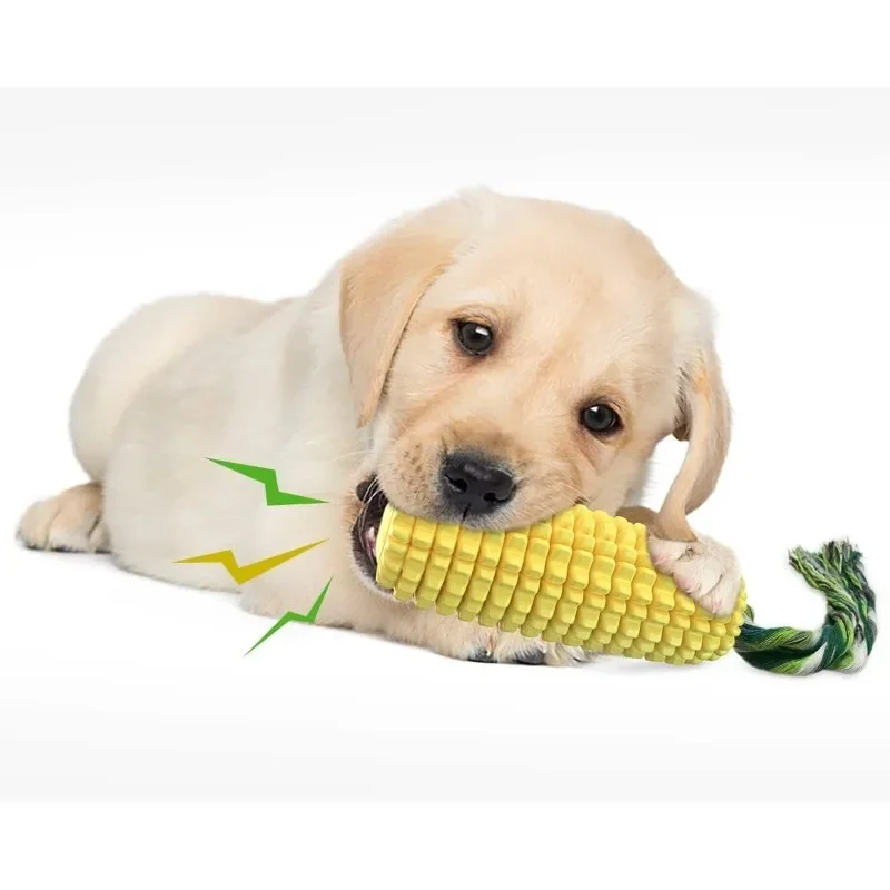 Corn Dog Stick - Novo! Para Mastigadores Agressivos, Brinquedos Interativos