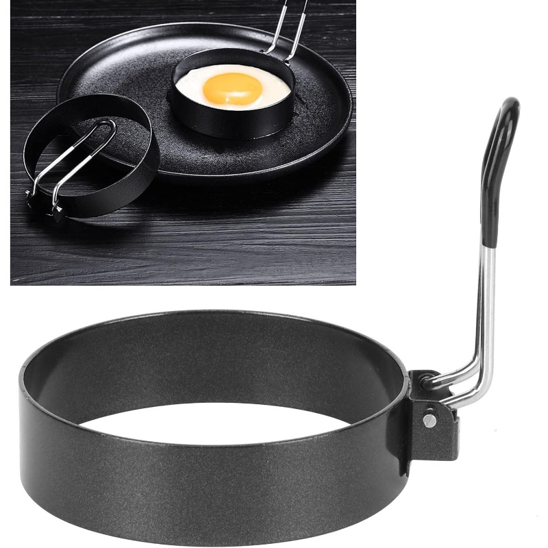 Mini Pancake Griddle - Molde de anel de ovo, panela