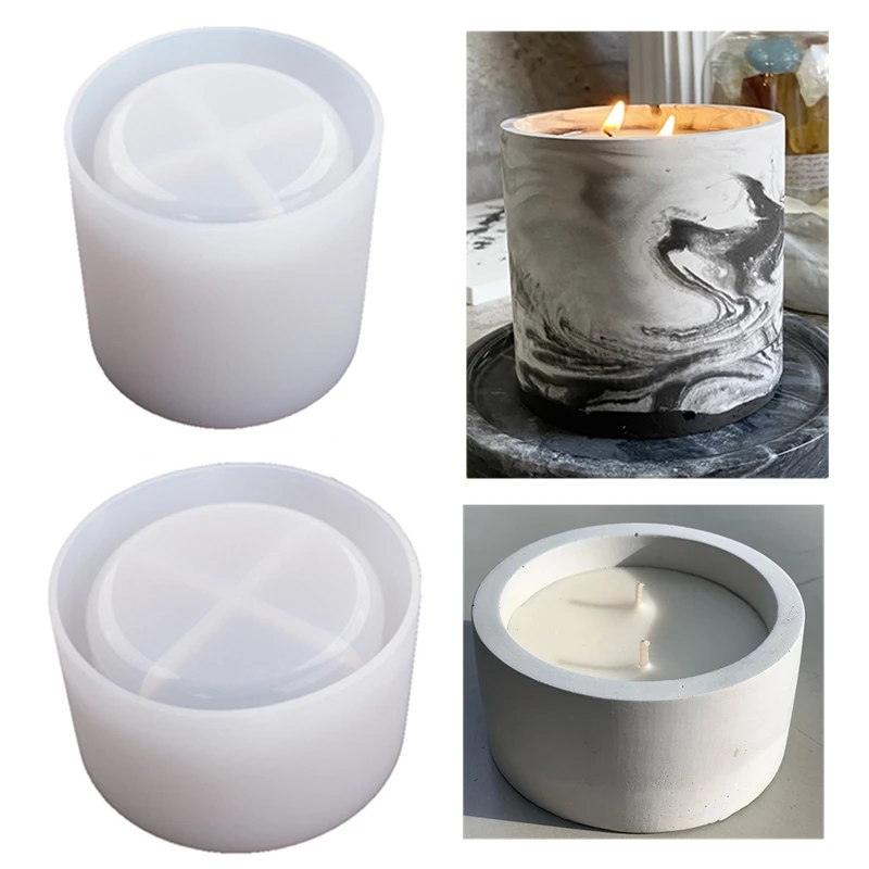 Potsticker Mold - Moldes redondos de cimento e concreto,