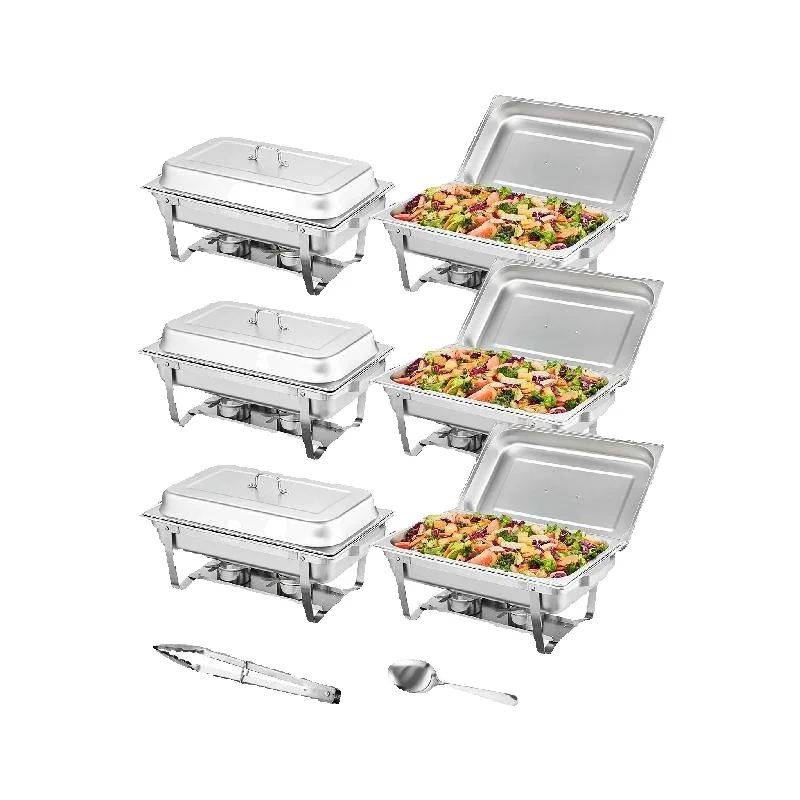Mini Pancake Griddle - SucceBuy Rechaud Retangular 8QT, 2/4/6 Unidades