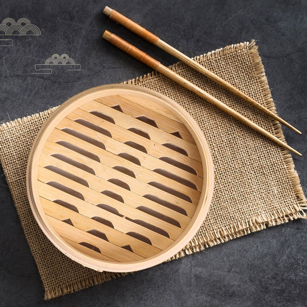 Vaporera de Bambu Chinesa com  - Bao Steamer Bamboo avaliação e preço