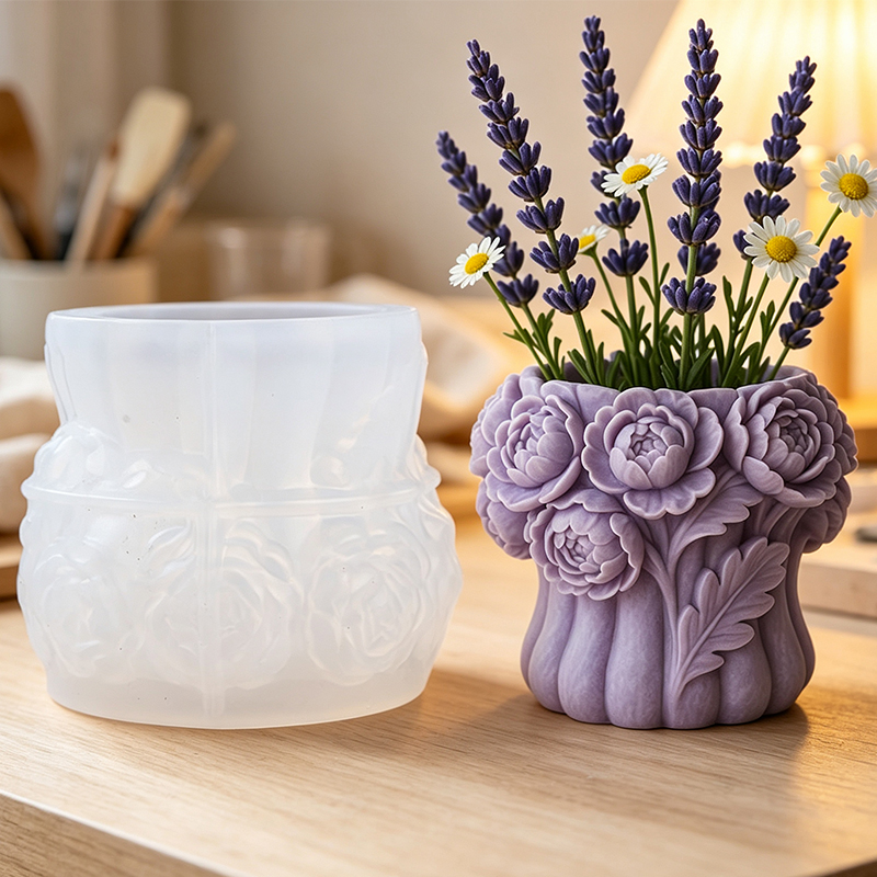 Molde de Silicone 3D para Vaso - Potsticker Mold avaliação e preço