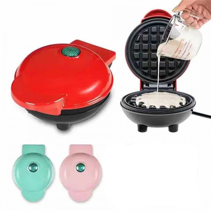 M02K-Máquina de Waffle Elétric - Mini Pancake Griddle avaliação e preço