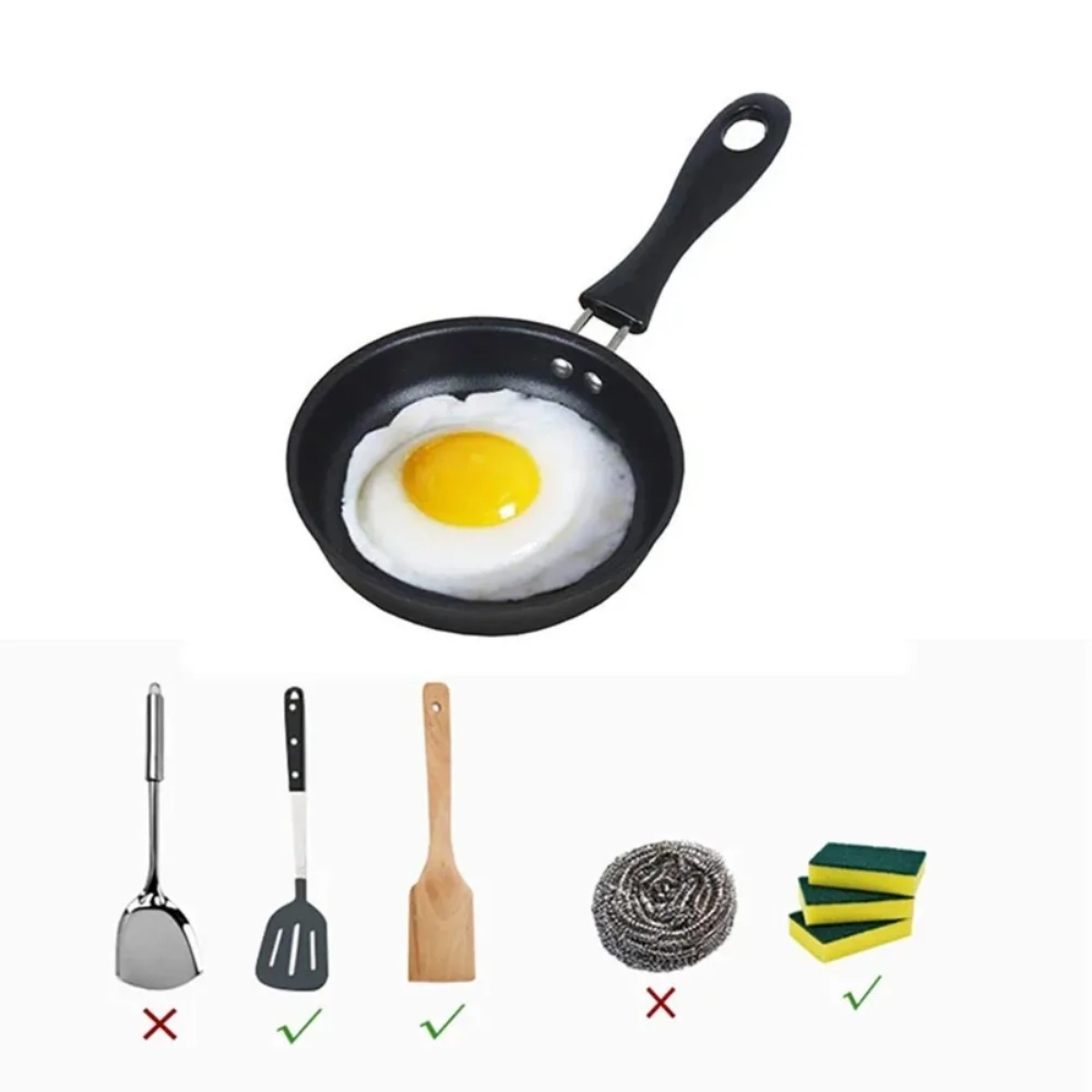 Mini frigideira com alça, frig - Mini Pancake Griddle avaliação e preço