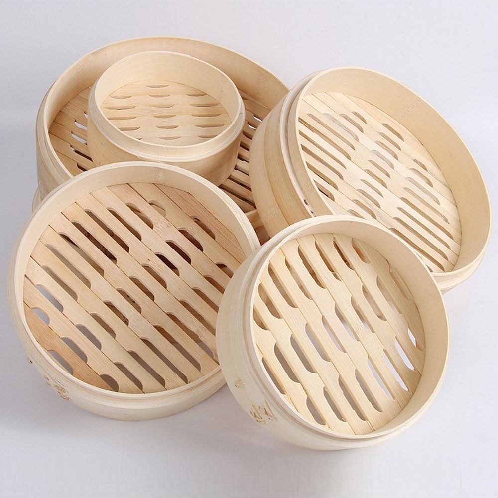 Cesto de Vapor Chinês de Bambu - Bao Steamer Bamboo avaliação e preço