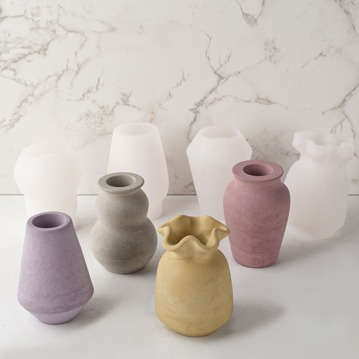Nova boca redonda vaso de sili - Potsticker Mold avaliação e preço